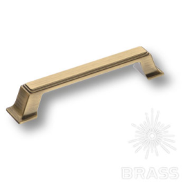 Brass Ручка скоба 4235 0128 ABM состаренная латунь 128 мм