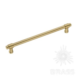 Brass Ручка рейлинг 4686 0224 GB-GB матовая латунь 224 мм