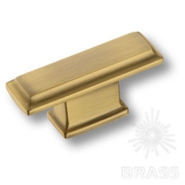 Brass Ручка кнопка 4104 016MP30 состаренная латунь 16 мм