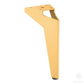 Brass Опора мебельная резная KAX-0422-0175-C35 матовое золото 175 мм 