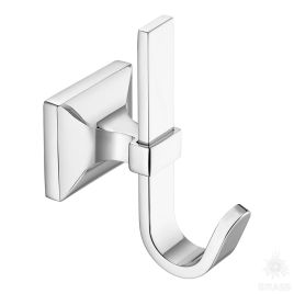 Brass Крючок мебельный 737 Hook Chrome-Chrome глянцевый хром