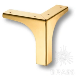 Brass Опора мебельная ESL 313-115 Gold глянцевое золото