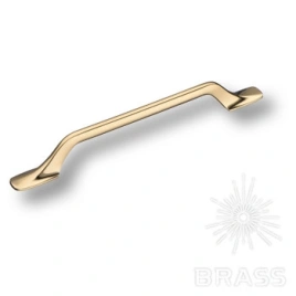 Brass Ручка скоба 1111 160MP11 глянцевое золото 160 мм