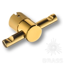 Brass Крючок мебельный 10011 002001 GL глянцевое золото