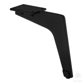Brass Опора мебельная 1330 0150 Matt Black Milano черный 150 мм