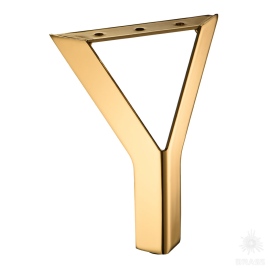 Brass Опора мебельная ESL 852-160 Gold глянцевое золото 160 мм