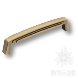 Brass Ручка скоба 4215 0128 ABM состаренная латунь 128 мм