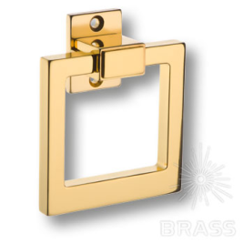 Brass Ручка кольцо BU 014.75 SC 19 глянцевое золото