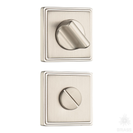 Brass Накладка с поворотной кнопкой RO17W6 NBM ROSET матовый никель