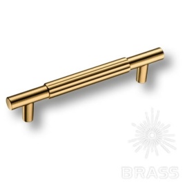 Brass Ручка скоба 15.299 глянцевое золото