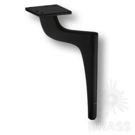 Brass Опора мебельная 1460 0200 Matt Black ZARIF 200 мм