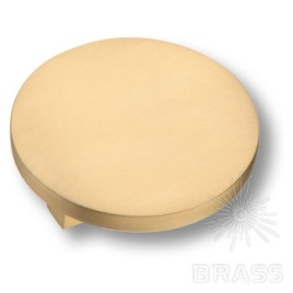 Brass Ручка кнопка 7207 0060 GB-GB матовая латунь 32 мм