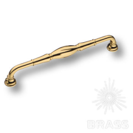 Brass Ручка скоба 4477 0192 GL глянцевое золото 192 мм