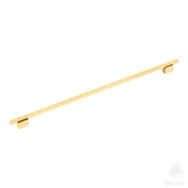 Brass Ручка скоба 2552-003-480 латунь глянцевое золото 480 мм
