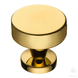 Brass Ручка кнопка 30-Gold глянцевое золото