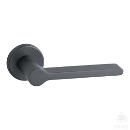 Brass Ручка дверная HA248RO12 BBN ENKEL черный матовый никель
