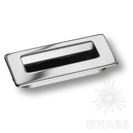 Brass Ручка врезная 3703-400 глянцевый хром