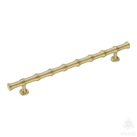 Brass Ручка скоба 9244 0224 ELX5-ELX5 брашированная латунь 224 мм