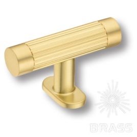 Brass Ручка кнопка 6880-220 матовое золото