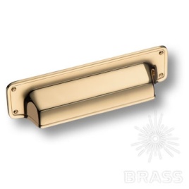 Brass Ручка раковина 1170 096MP11 глянцевое золото 96 мм