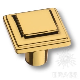 Brass Ручка кнопка 3305 0008 GL глянцевое золото