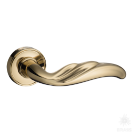 Brass Ручка дверная HA155RO14 GL BELINDA глянцевое золото
