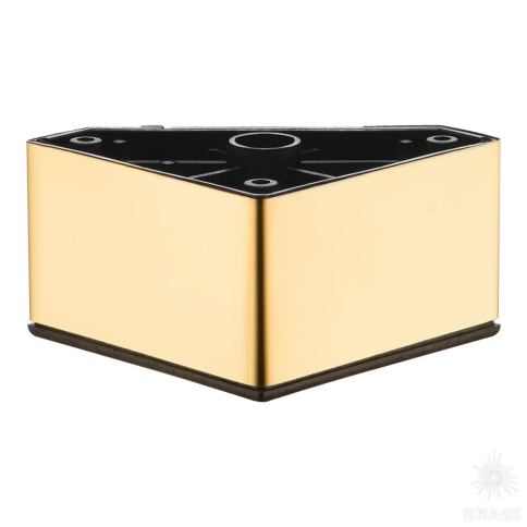 Brass Опора мебельная KBA-9001-0050-I01 глянцевое золото 50 мм фото 1