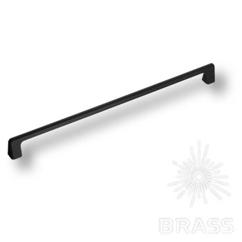 Brass Ручка скоба 1107 160MP24 черный 160 мм фото 2