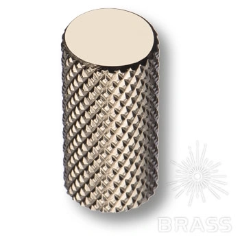 Brass Ручка кнопка 1990 0012 PN  глянцевый никель фото 1