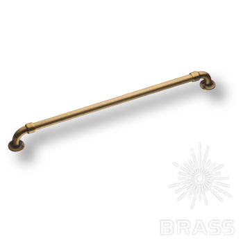 Brass Ручка скоба BU 010.320.12 античная бронза 320 мм фото 1