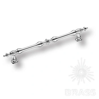 Brass Ручка скоба SEHZADE-10-160 глянцевый хром 160 мм фото 1
