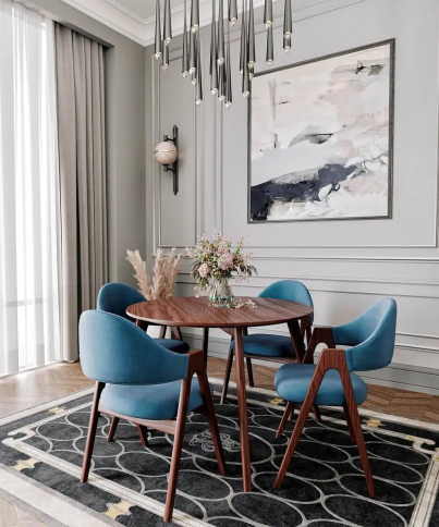 Стол Карпи круглый обеденный раздвижной фото 2