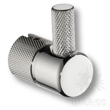 Brass Крючок мебельный 10011 001001 CR глянцевый хром фото 1