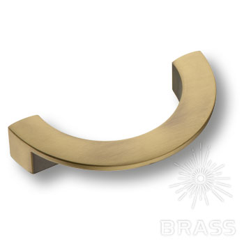 Brass Ручка скоба 5430 Antique Eksitme Sari состаренная латунь 96 мм фото 1
