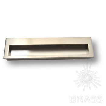 Brass Ручка врезная 200160MP08 сатинированный никель 160 мм фото 1