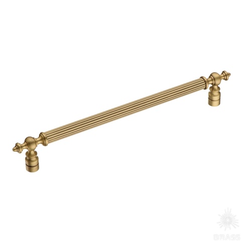 Brass Ручка скоба 25123-013-16-288 латунь состаренная латунь 288 мм фото 1