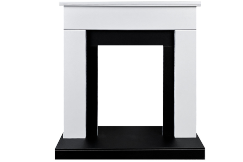 Портал Bergen (Разборный) - Белый с черным (Ширина 900 мм) Royal Flame фото 1