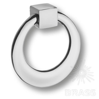 Brass Ручка кольцо 4625 0060 CR-CR глянцевый хром фото 1