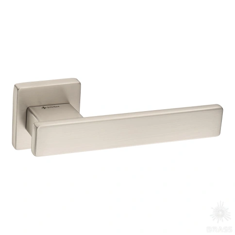 Brass Ручка дверная HA222RO11 NBM NORMA матовый никель фото 1