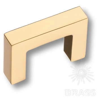 Brass Ручка скоба 7938 0032 GL глянцевое золото 32 мм фото 1