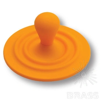 Brass Ручка кнопка детская 446025ST08 оранжевый фото 1
