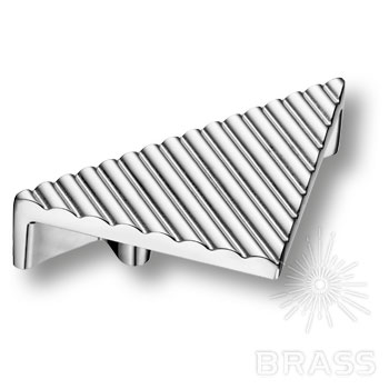 Brass Ручка кнопка 2075.032 Chrome глянцевый хром 32 мм фото 1