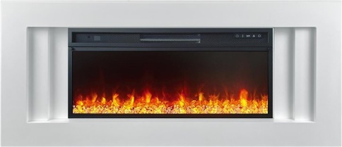 Каминокомплект Line 42 - Белый с очагом Vision 42 LED фото 1