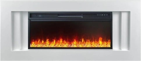 Каминокомплект Line 42 SFT - Белый с очагом Vision 42 LED фото 1