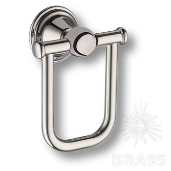 Brass Ручка кольцо 3182 0046 PN-PN глянцевый никель фото 1