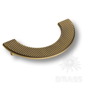 Brass Ручка скоба 1197 128MP30 состаренная латунь 128 мм фото 1