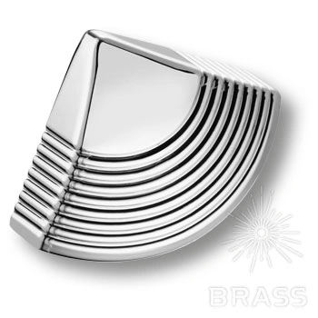 Brass Ручка кнопка 2025.064 Chrome глянцевый хром 64 мм фото 1