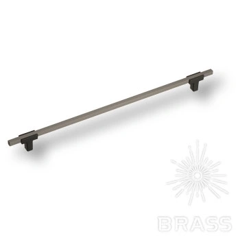 Brass Ручка рейлинг 778-320-Matt Black-Titanium черный-графит 320 мм фото 1