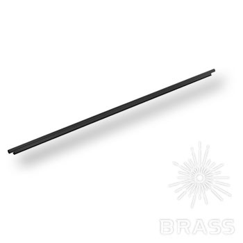 Brass Ручка профиль 9332 0960 AL6 черный 960 мм фото 1