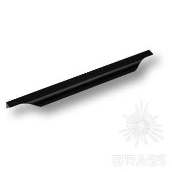 Brass Ручка торцевая 8918 0320 AL6 чёрный 320 мм фото 1
